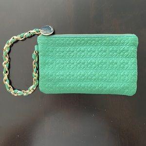 Deux Lux Emerald Green Wristlet